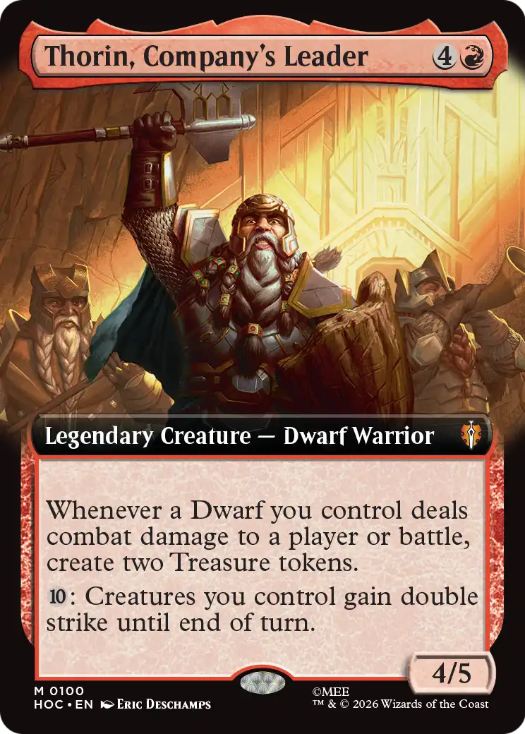 Thorin, Company's Leader (Extended Art) [The Hobbit: Eternal-Legal] | L.A. Mood Comics and Games