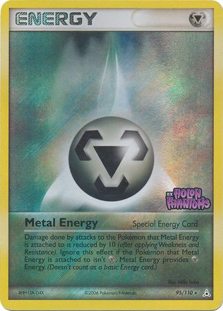 Metal Energy (95/110) (Stamped) [EX: Holon Phantoms] | L.A. Mood Comics and Games