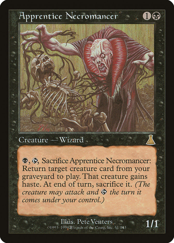 Apprentice Necromancer [Urza's Destiny] | L.A. Mood Comics and Games