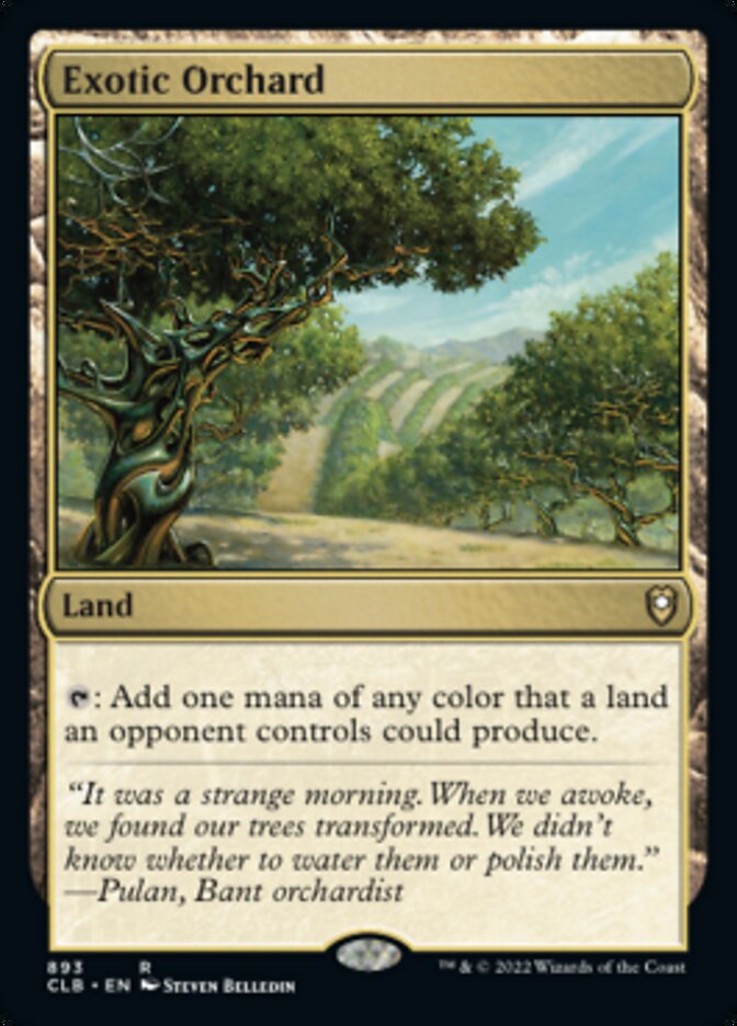 Exotic Orchard [Commander Legends: Battle for Baldur's Gate] | L.A. Mood Comics and Games