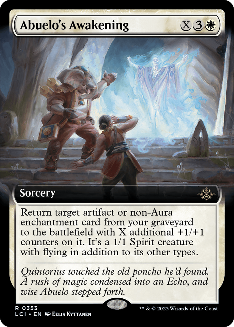 Abuelo's Awakening (Extended Art) [The Lost Caverns of Ixalan] | L.A. Mood Comics and Games