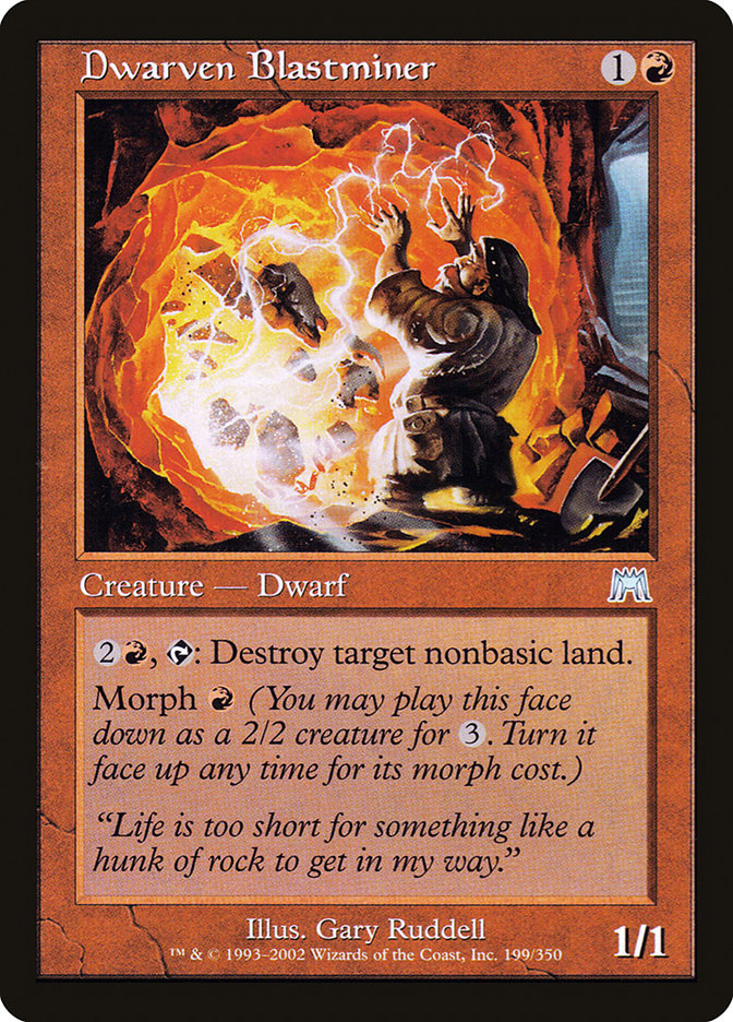 Dwarven Blastminer [Onslaught] | L.A. Mood Comics and Games