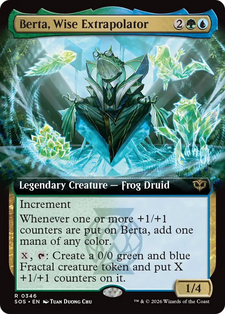 Berta, Wise Extrapolator (Extended Art) [Secrets of Strixhaven] | L.A. Mood Comics and Games