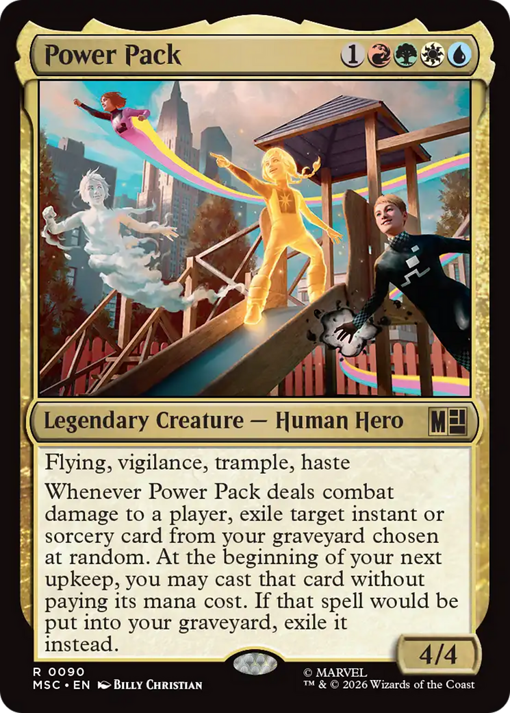 Power Pack (Surge Foil) [Marvel Super Heroes Commander] | L.A. Mood Comics and Games