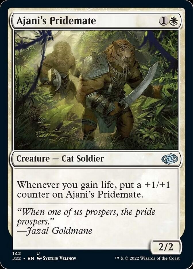 Ajani's Pridemate [Jumpstart 2022] | L.A. Mood Comics and Games