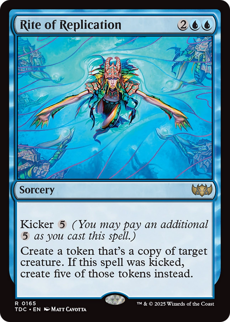 Rite of Replication [Tarkir: Dragonstorm Commander] | L.A. Mood Comics and Games