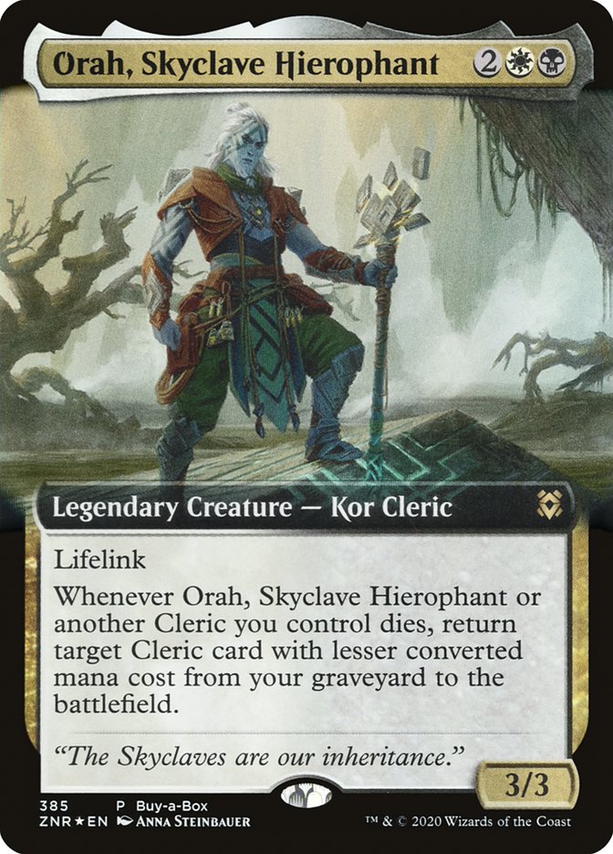 Orah, Skyclave Hierophant (Buy-A-Box) [Zendikar Rising] | L.A. Mood Comics and Games