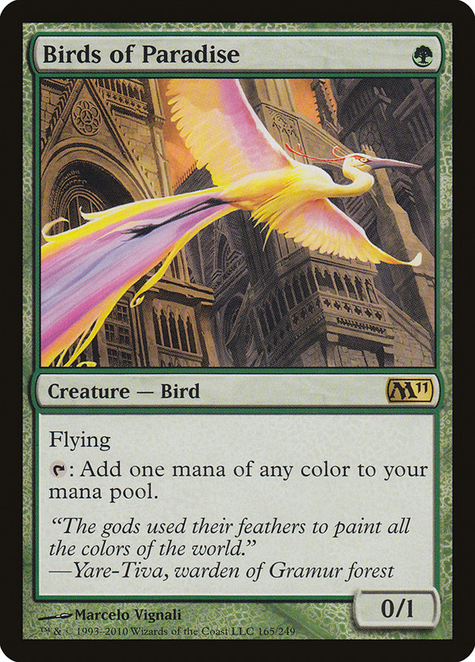 Birds of Paradise [Magic 2011] | L.A. Mood Comics and Games