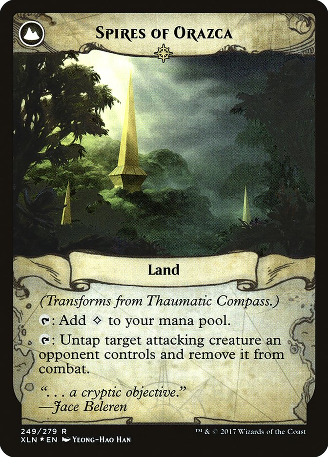 Thaumatic Compass // Spires of Orazca [Ixalan Prerelease Promos] | L.A. Mood Comics and Games