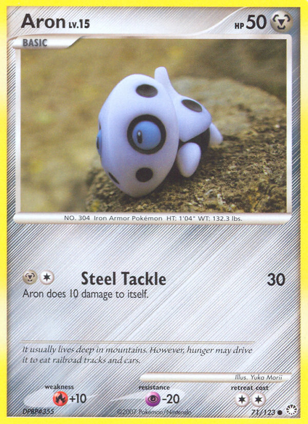 Aron (71/123) [Diamond & Pearl: Mysterious Treasures] | L.A. Mood Comics and Games