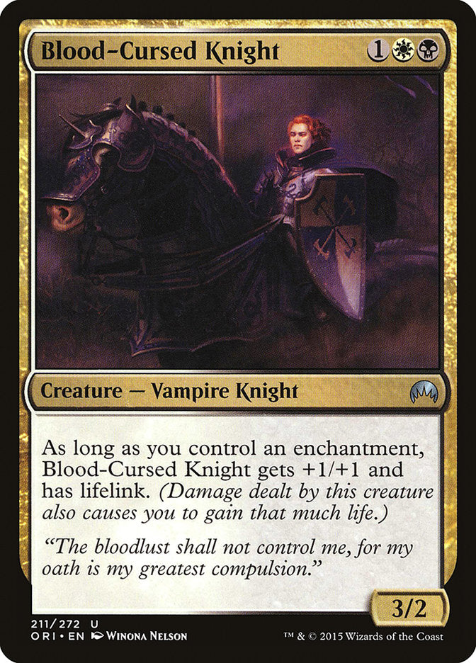 Blood-Cursed Knight [Magic Origins] | L.A. Mood Comics and Games