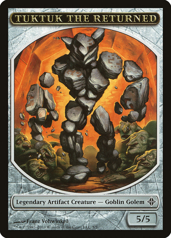 Tuktuk the Returned Token [Rise of the Eldrazi Tokens] | L.A. Mood Comics and Games