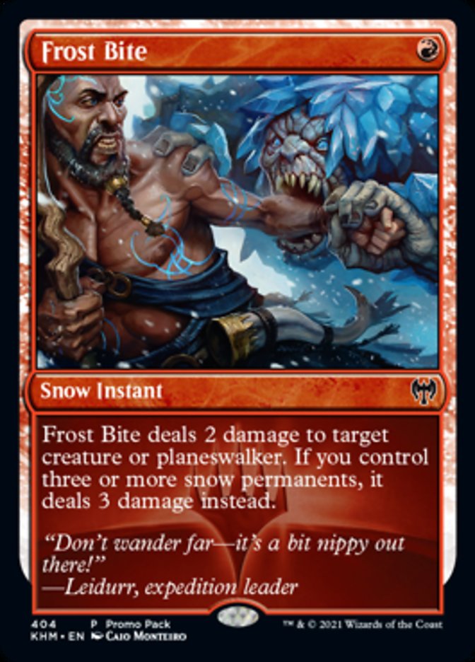 Frost Bite (Promo Pack) [Kaldheim Promos] | L.A. Mood Comics and Games