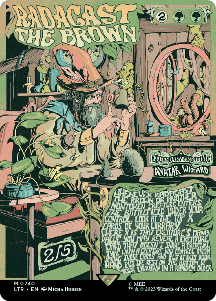 Radagast the Brown (Borderless Poster) [The Lord of the Rings: Tales of Middle-Earth] | L.A. Mood Comics and Games