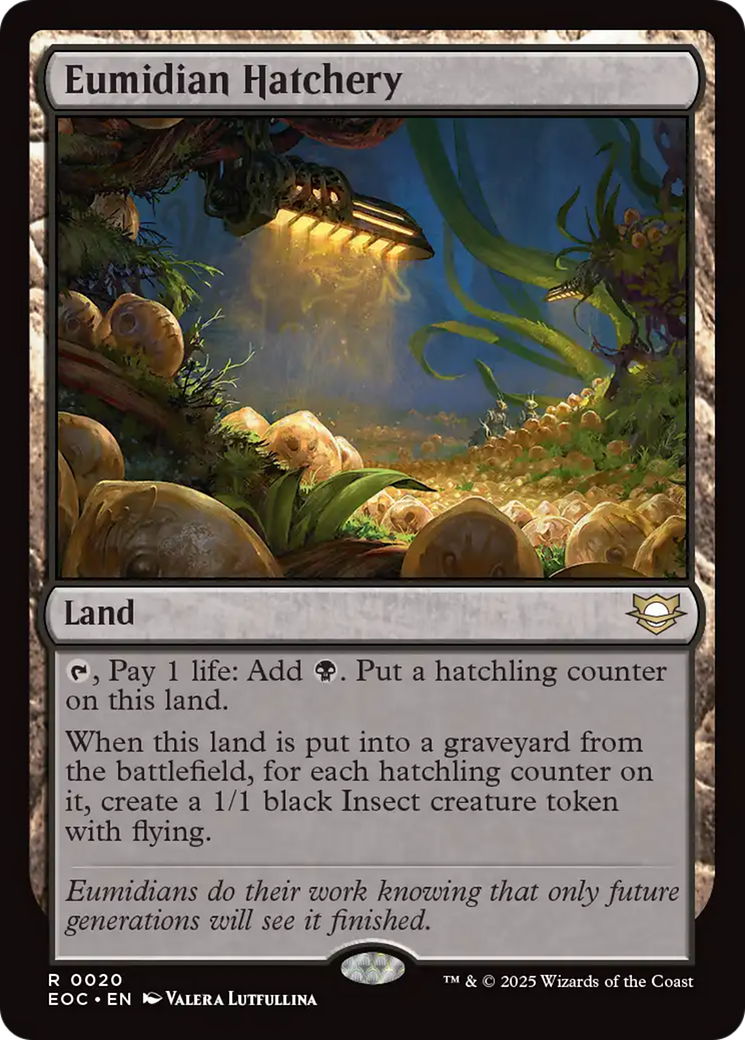 Eumidian Hatchery [Edge of Eternities Commander] | L.A. Mood Comics and Games