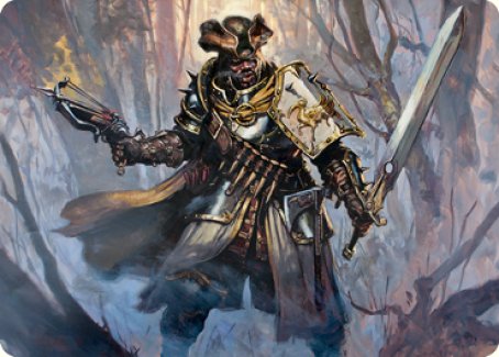 Brutal Cathar Art Card [Innistrad: Midnight Hunt Art Series] | L.A. Mood Comics and Games