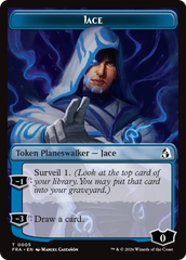 Illusion // Jace Double-Sided Token [Reality Fracture Tokens] | L.A. Mood Comics and Games