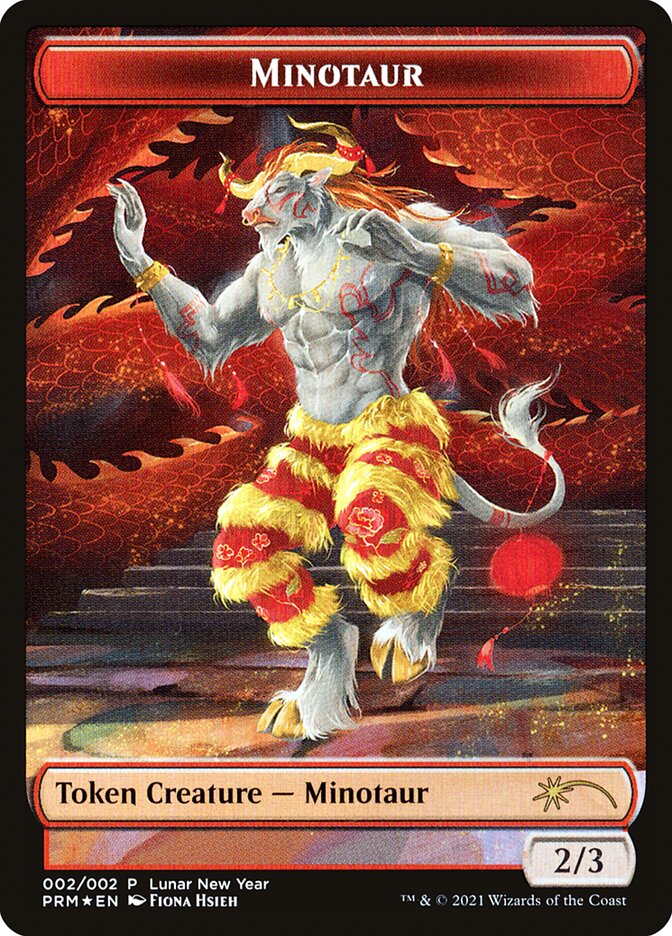 Minotaur Token [Year of the Ox 2021] | L.A. Mood Comics and Games