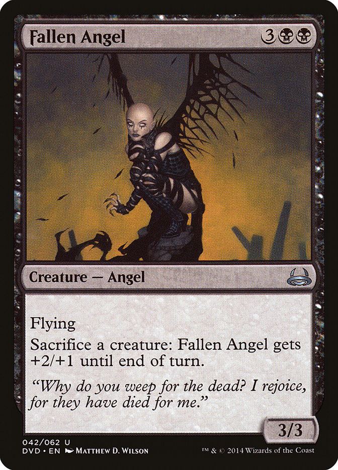 Fallen Angel (Divine vs. Demonic) [Duel Decks Anthology] | L.A. Mood Comics and Games