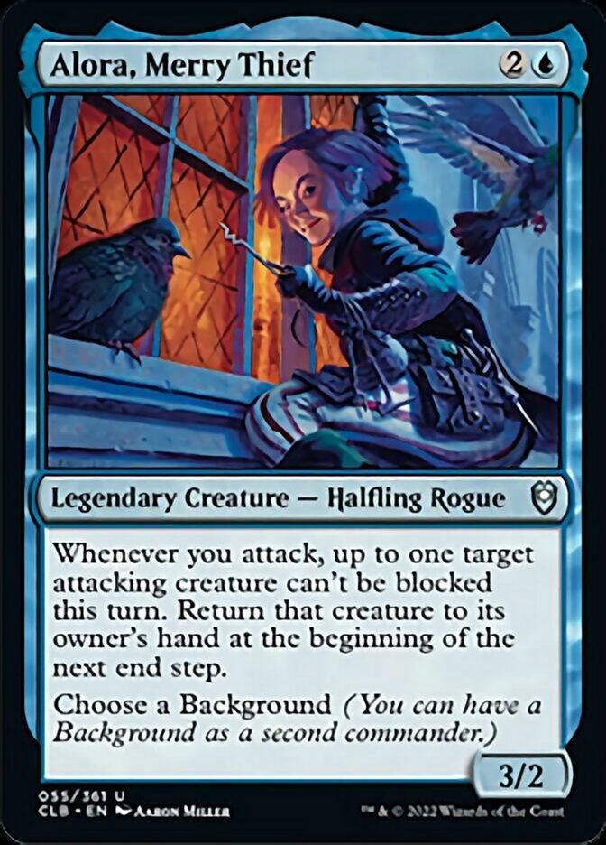 Alora, Merry Thief [Commander Legends: Battle for Baldur's Gate] | L.A. Mood Comics and Games