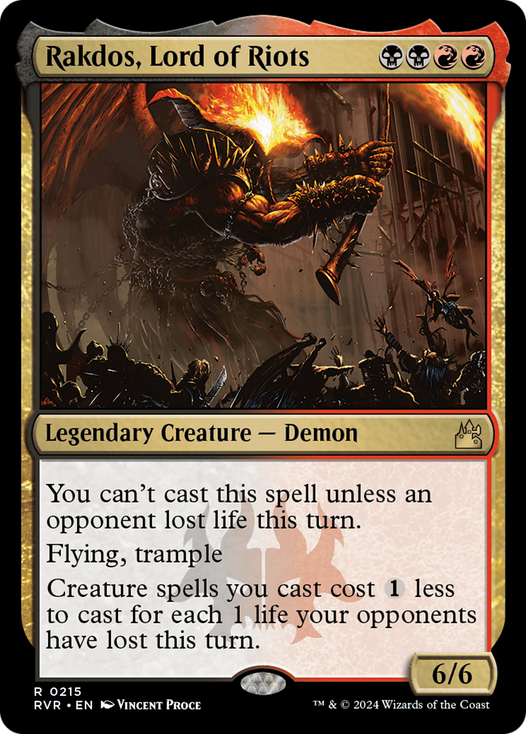 Rakdos, Lord of Riots [Ravnica Remastered] | L.A. Mood Comics and Games