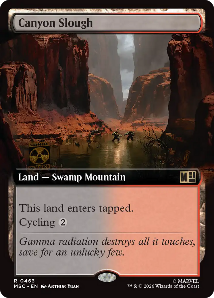 Canyon Slough (Extended Art) [Marvel Super Heroes Commander] | L.A. Mood Comics and Games