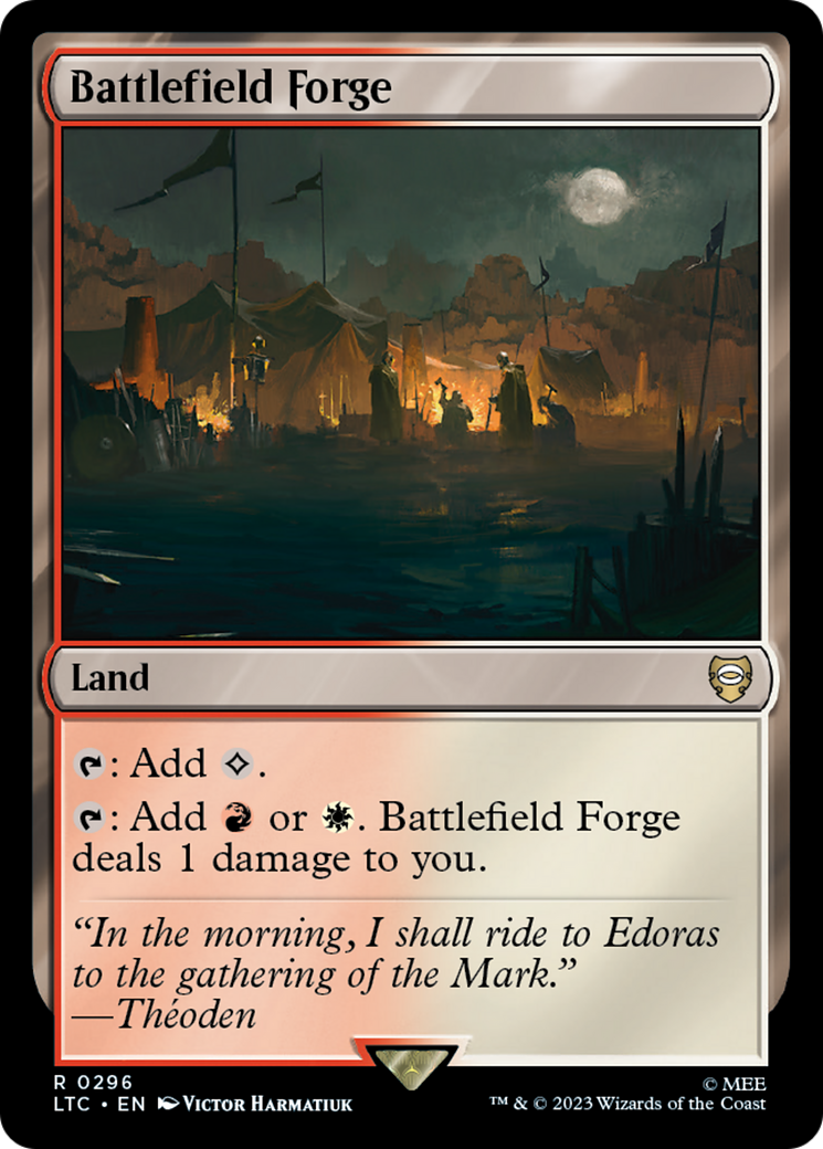 Battlefield Forge [The Lord of the Rings: Tales of Middle-Earth Commander] | L.A. Mood Comics and Games
