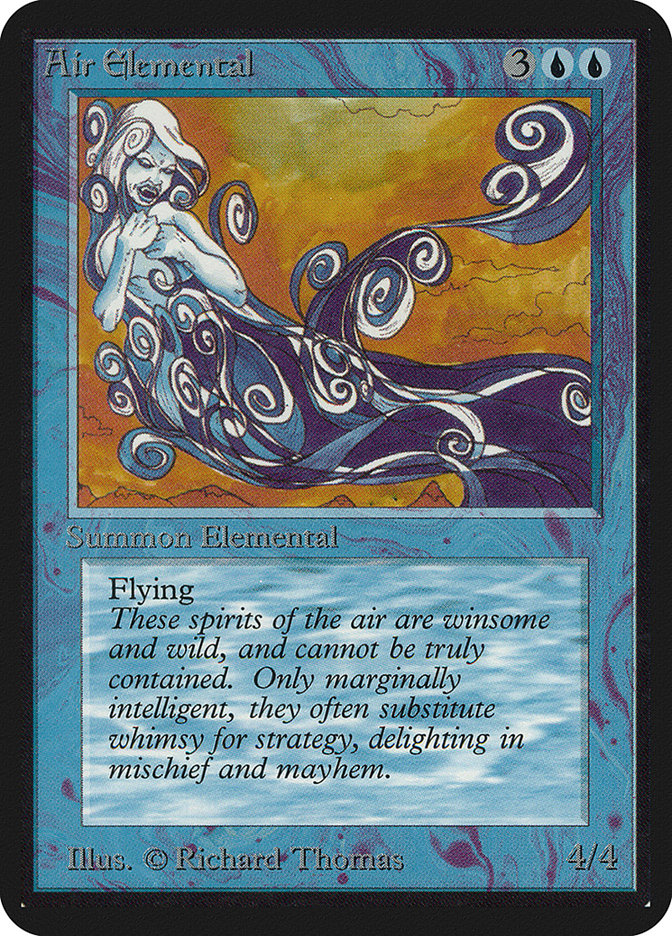 Air Elemental [Alpha Edition] | L.A. Mood Comics and Games