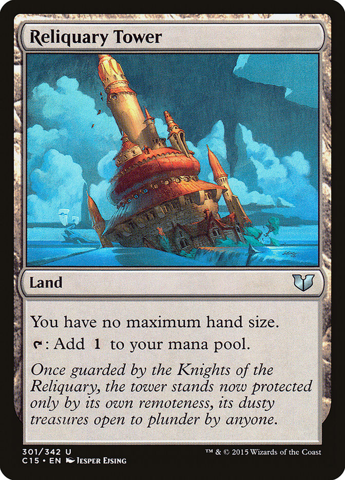 Reliquary Tower [Commander 2015] | L.A. Mood Comics and Games