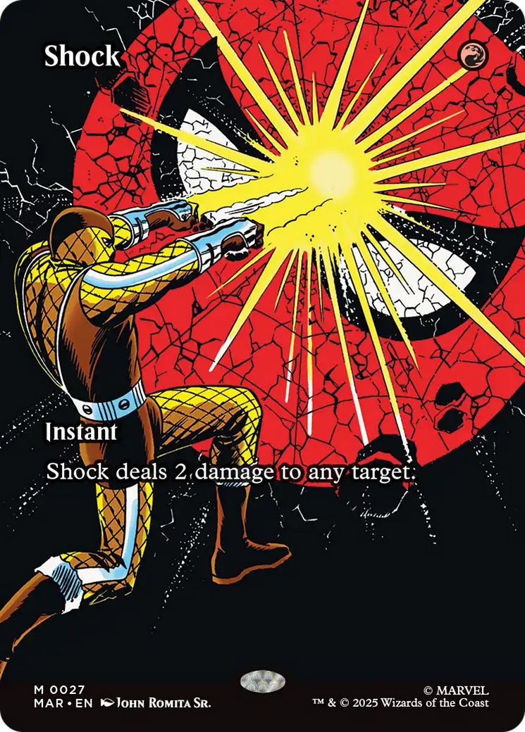 Shock (Borderless) [Marvel's Spider-Man: Eternal-Legal] | L.A. Mood Comics and Games