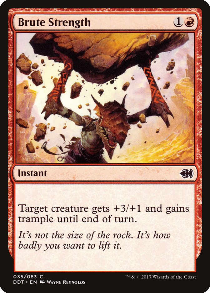 Brute Strength [Duel Decks: Merfolk vs. Goblins] | L.A. Mood Comics and Games