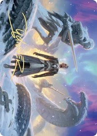 Search for Glory Art Card (Gold-Stamped Signature) [Kaldheim Art Series] | L.A. Mood Comics and Games
