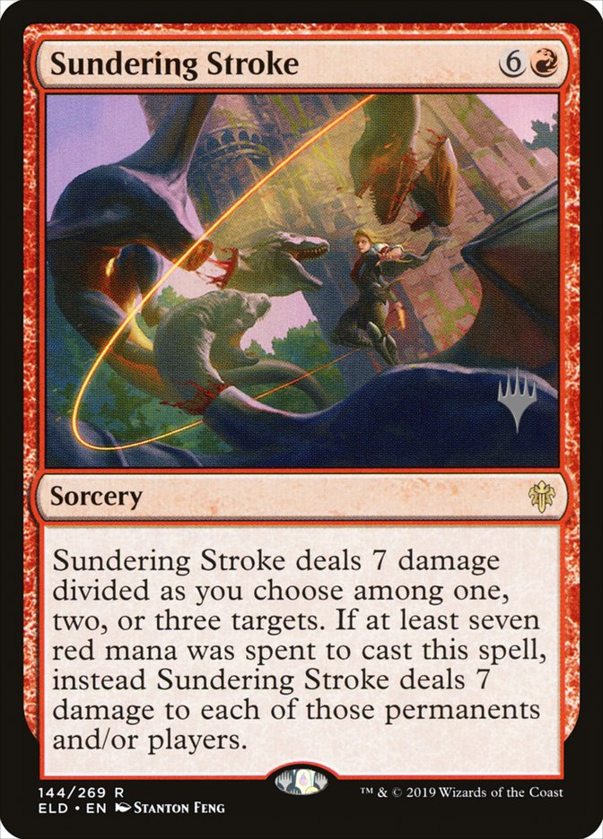 Sundering Stroke (Promo Pack) [Throne of Eldraine Promos] | L.A. Mood Comics and Games