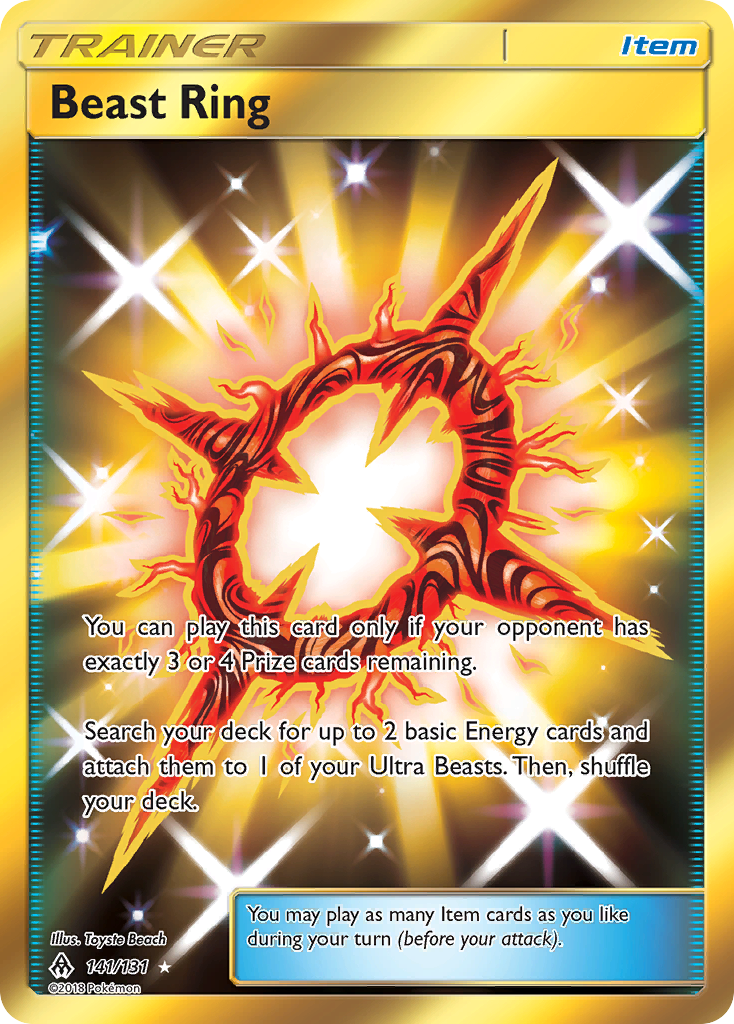 Beast Ring (141/131) [Sun & Moon: Forbidden Light] | L.A. Mood Comics and Games