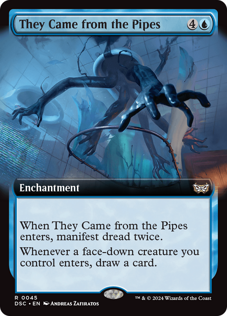 They Came from the Pipes (Extended Art) [Duskmourn: House of Horror Commander] | L.A. Mood Comics and Games