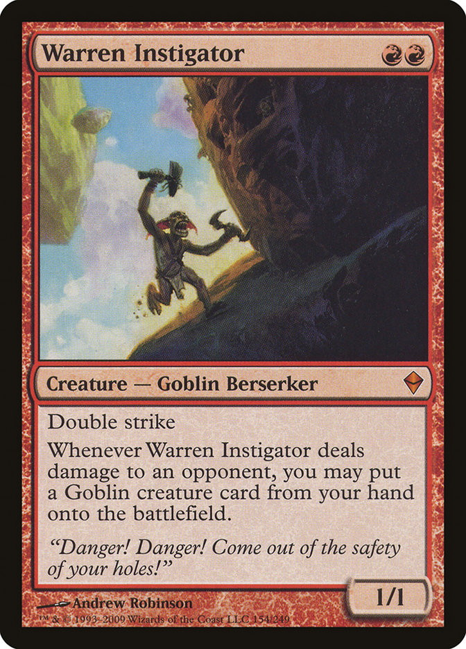 Warren Instigator [Zendikar] | L.A. Mood Comics and Games