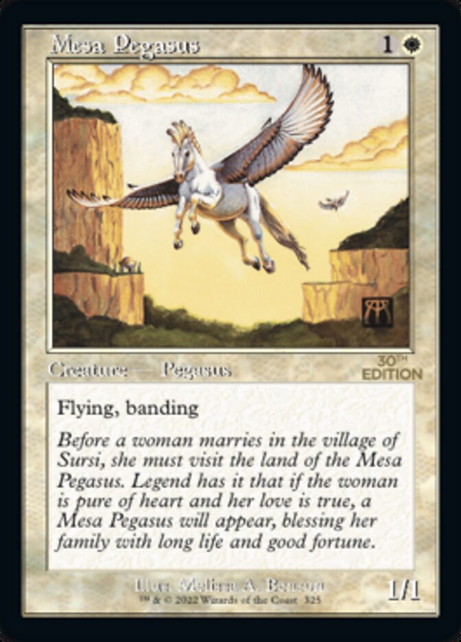 Mesa Pegasus (Retro) [30th Anniversary Edition] | L.A. Mood Comics and Games