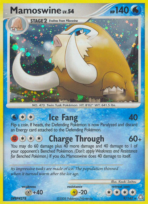 Mamoswine (9/146) [Diamond & Pearl: Legends Awakened] | L.A. Mood Comics and Games