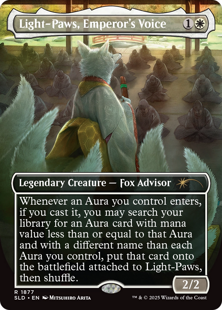 Light-Paws, Emperor's Voice (Rainbow Foil) [Secret Lair Drop Series] | L.A. Mood Comics and Games