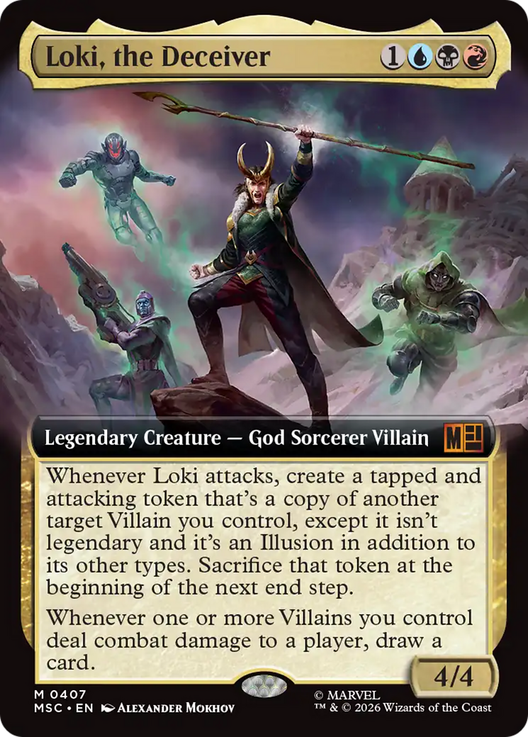 Loki, the Deceiver (Extended Art) [Marvel Super Heroes Commander] | L.A. Mood Comics and Games