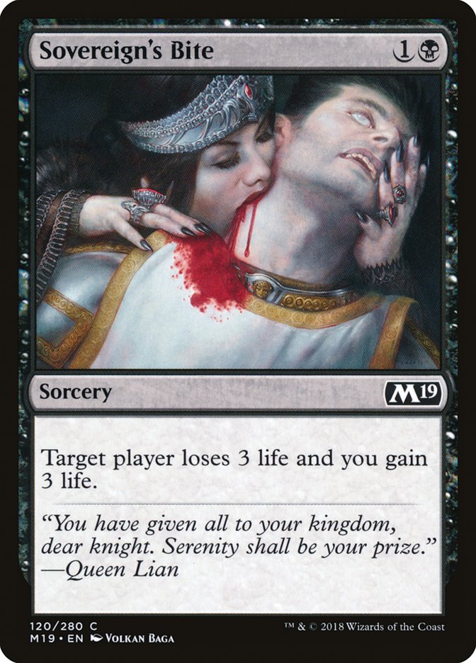 Sovereign's Bite [Core Set 2019] | L.A. Mood Comics and Games