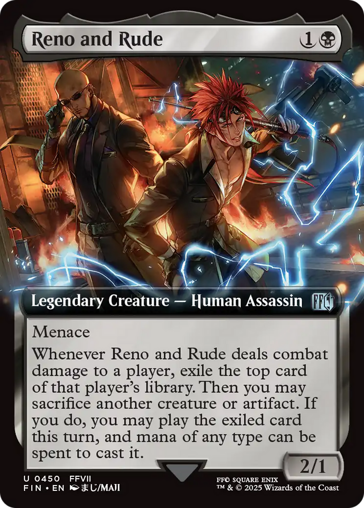 Reno and Rude (Extended Art) [FINAL FANTASY] | L.A. Mood Comics and Games