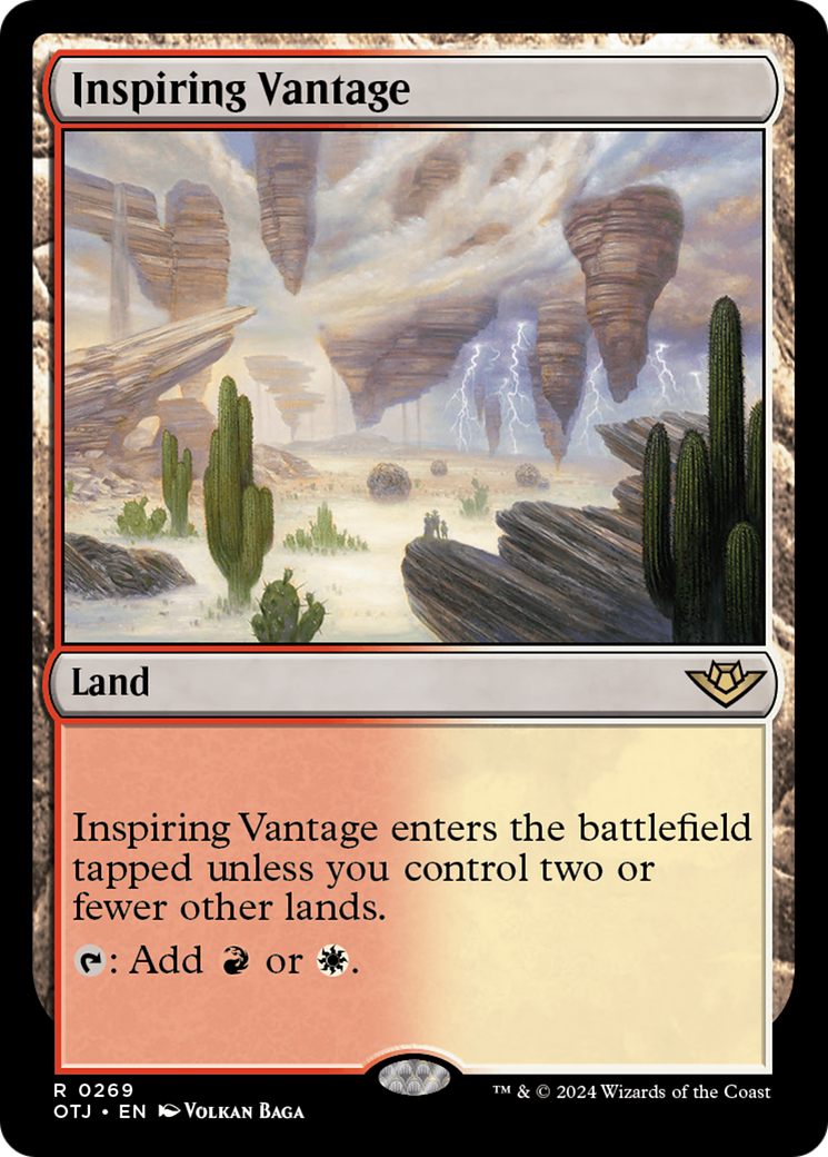 Inspiring Vantage [Outlaws of Thunder Junction] | L.A. Mood Comics and Games