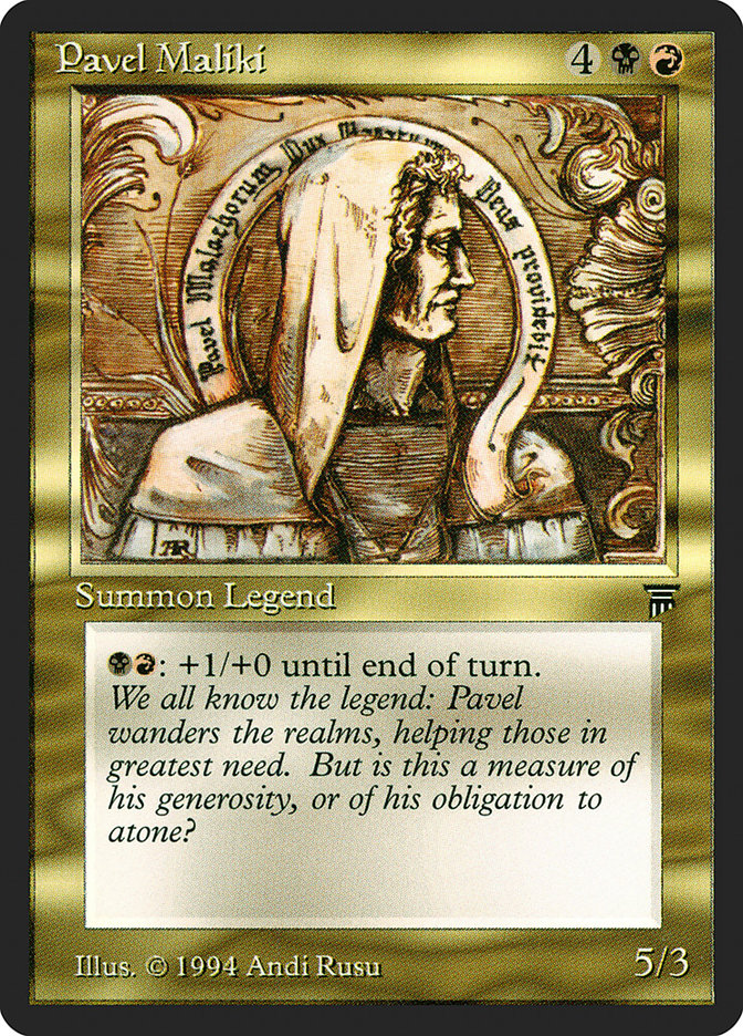 Pavel Maliki [Legends] | L.A. Mood Comics and Games