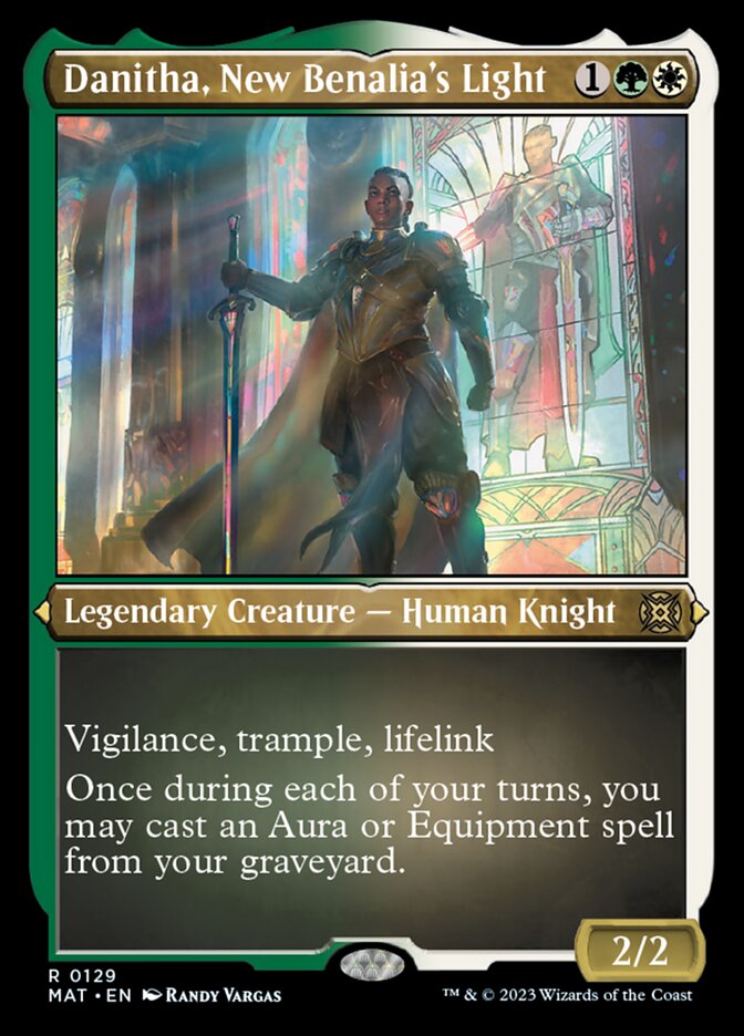 Danitha, New Benalia's Light (Foil Etched) [March of the Machine: The Aftermath] | L.A. Mood Comics and Games