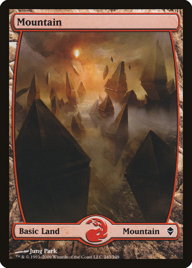 Mountain (243) [Zendikar] | L.A. Mood Comics and Games