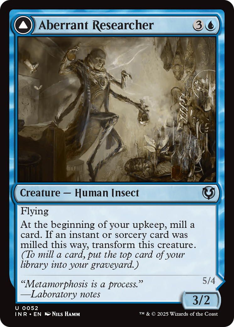 Aberrant Researcher // Perfected Form [Innistrad Remastered] | L.A. Mood Comics and Games