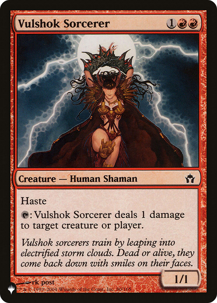 Vulshok Sorcerer [The List] | L.A. Mood Comics and Games