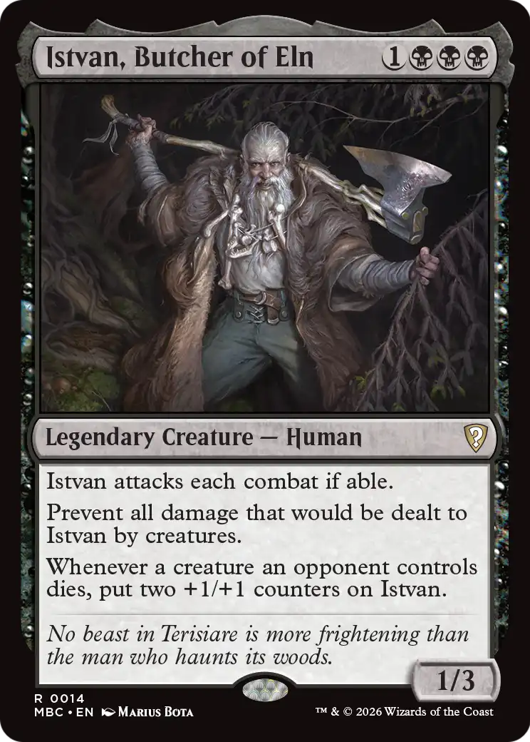 Istvan, Butcher of Eln [Mystery Booster: Commander Edition] | L.A. Mood Comics and Games