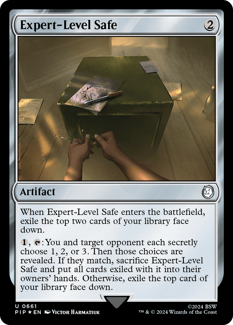 Expert-Level Safe (Surge Foil) [Fallout] | L.A. Mood Comics and Games